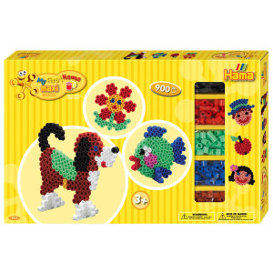 Hama Maxi Geschenkbox 8712 Hund, Fisch und Blumen von Hama