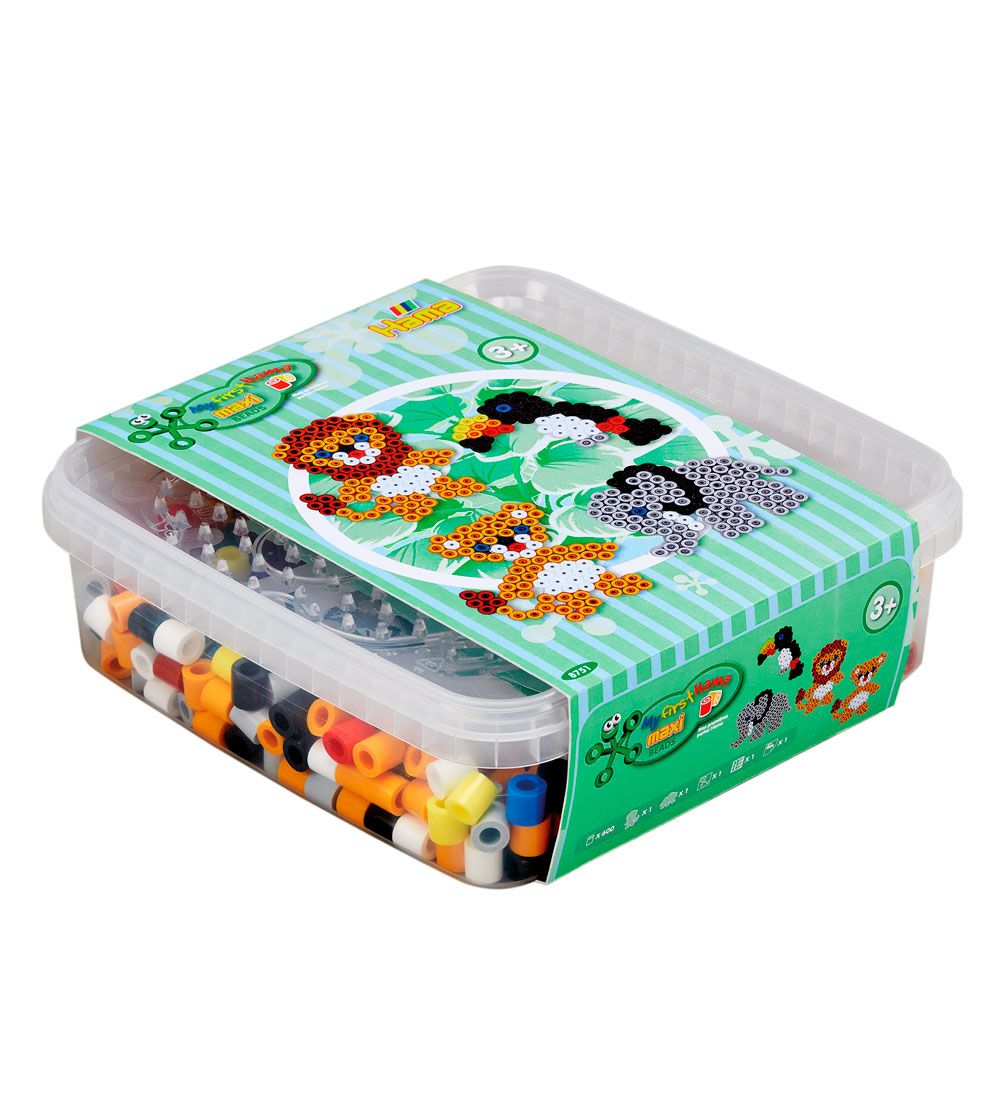Hama Maxi Perlenset - 600 st. - Tiere - Hama - One Size - Perlen Hama Maxi Perlenset - 600 st. - Tiere - Hama - One Size - Perlen von Hama