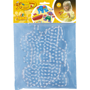 Hama Maxi Steckplatten 8258 Auto und Schmetterling transparent - 2 Stk von Hama