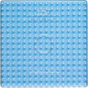 Hama Maxi Stiftplatte 8214 Quadrat transparent 16x16cm - 1 Stk von Hama