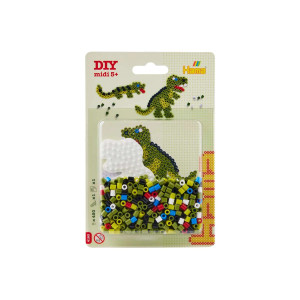 Hama Midi Blisterverpackung 4193 Kleiner Dinosaurier Teller + Perlen von Hama