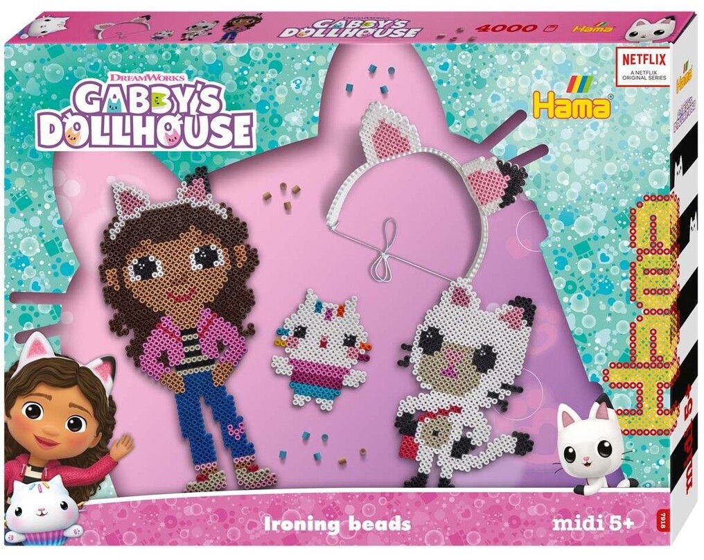 Hama Midi Gabby's Dollhouse Perlenset 4000 Teile von Hama