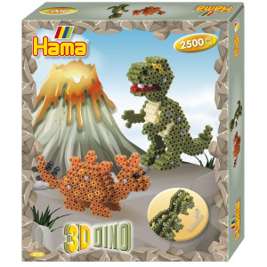 Hama Midi Geschenkpackung 3250 3-D Dinos von Hama