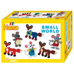 Hama Midi Kleine Welt Maus und Fuchs Set 7990 von Hama
