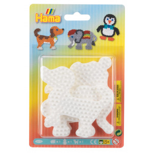 Hama Midi Packung 4572 Elefant, Pinguin & Hund - 3 Stk von Hama