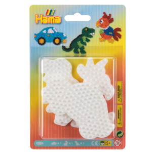 Hama Midi Packung 4573 Auto, Papagei und Dinosaurier - 3 Stk von Hama