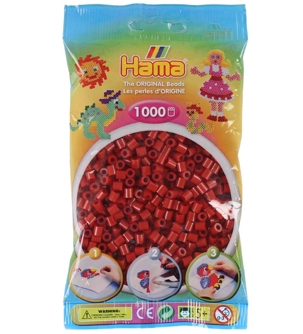 Hama Midi -Perlen - 1000 st. - Weihnachtsrot - Hama - One Size - Perlen Hama Midi -Perlen - 1000 st. - Weihnachtsrot - Hama - One Size - Perlen von Hama