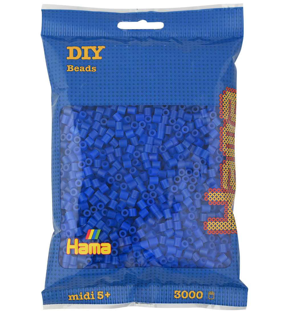 Hama Midi Perlen - 3000 st. - 36 Neonblau - Hama - One Size - Perlen Hama Midi Perlen - 3000 st. - 36 Neonblau - Hama - One Size - Perlen von Hama