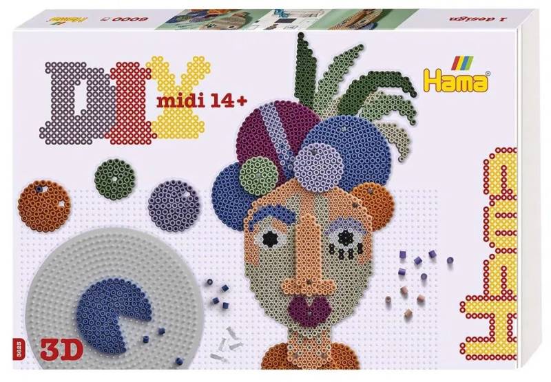 Hama Midi Perlen Art Mask 6000 Teile von Hama