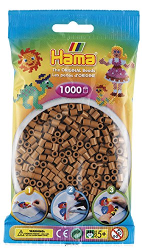 Hama - Midi Sachet 1000 Perles Marron Glacé N, 207-76 von HAMA