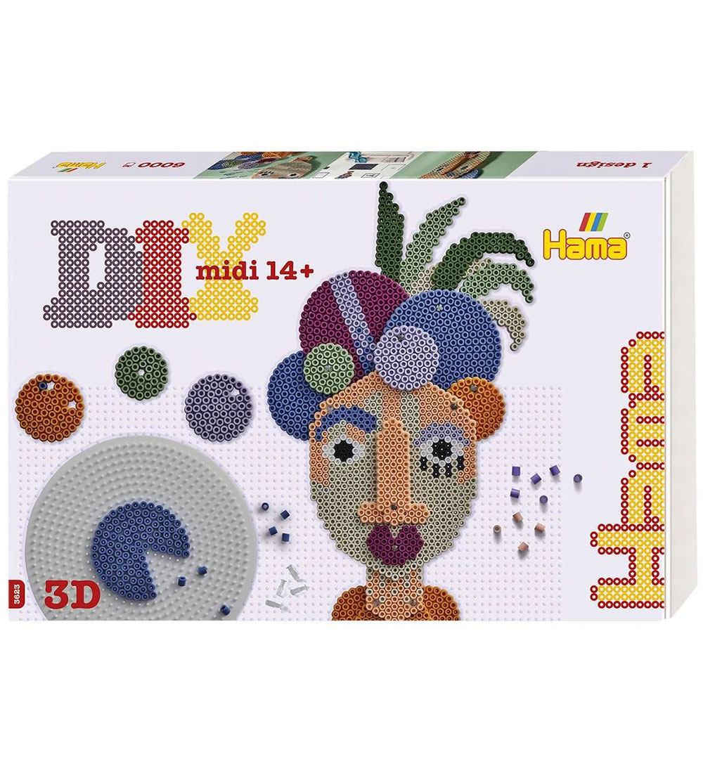 Hama Midi Typ - 6000 st. - Möglich - Hama - One Size - Perlen Hama Midi Typ - 6000 st. - Möglich - Hama - One Size - Perlen von Hama