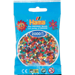 Hama Mini Bügelperlen 501-00 Mix 00 - 2000 Stk von Hama