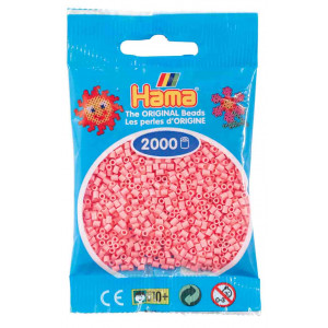 Hama Mini Bügelperlen 501-06 Pink- 2000 Stk von Hama