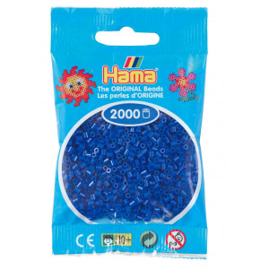 Hama Mini Bügelperlen 501-08 Blau - 2000 Stk von Hama