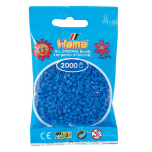 Hama Mini Bügelperlen 501-09 Hellblau - 2000 Stk von Hama