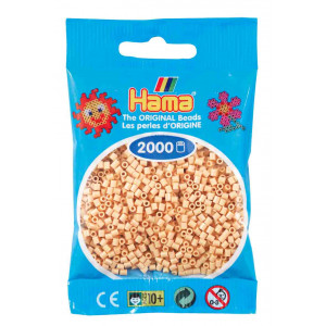 Hama Mini Bügelperlen 501-27 Beige - 2000 Stk von Hama