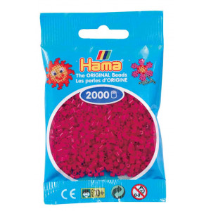 Hama Mini Bügelperlen 501-29 Violettrot - 2000 Stk von Hama