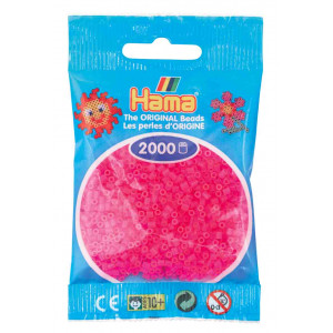 Hama Mini Bügelperlen 501-32 Fuchsia - 2000 Stk von Hama