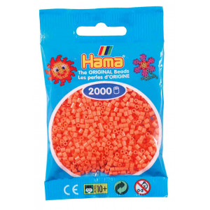 Hama Mini Bügelperlen 501-44 Pastellrot - 2000 Stk von Hama