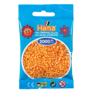 Hama Mini Bügelperlen 501-60 Teddybären-Braun - 2000 Stk von Hama