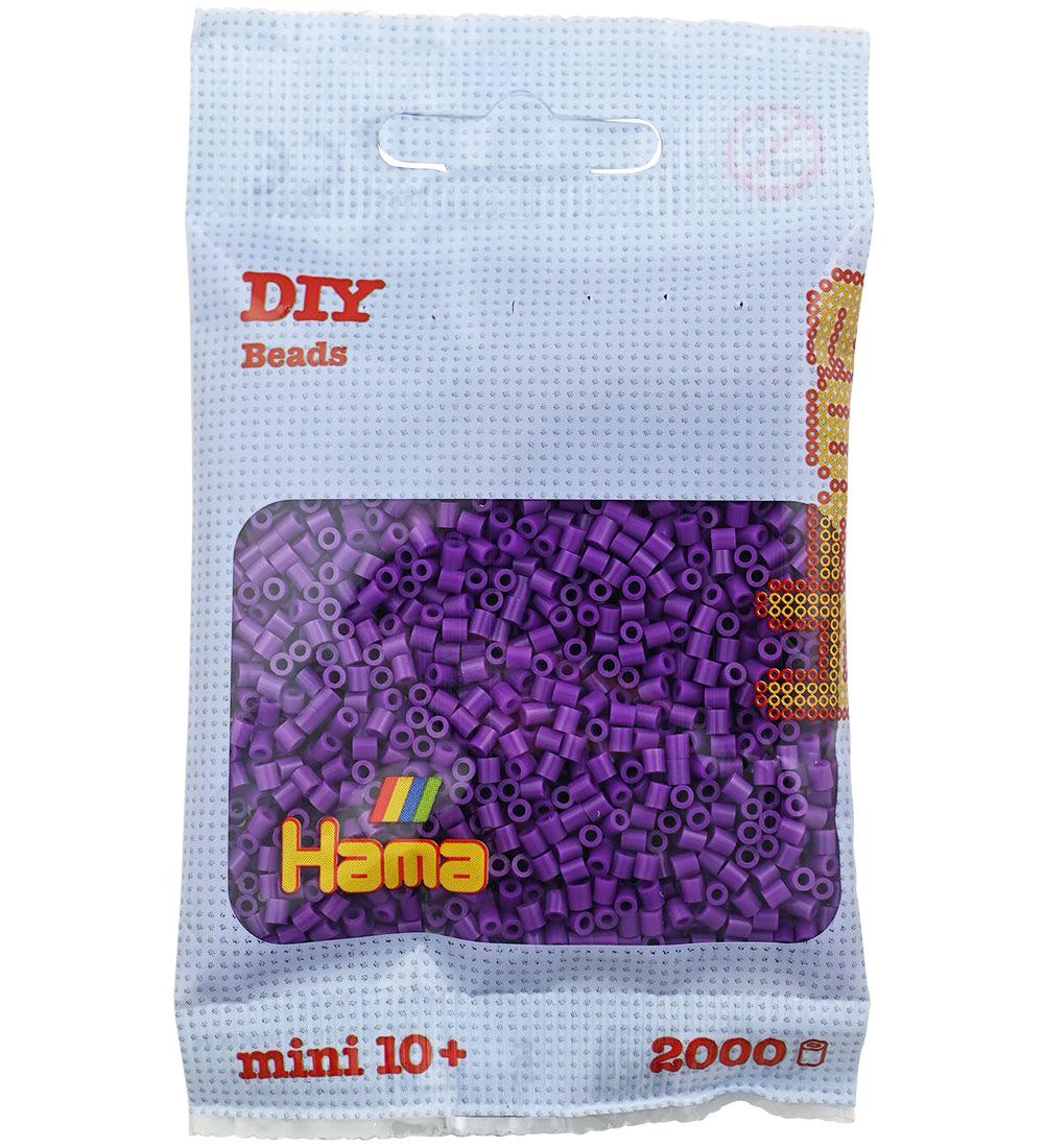 Hama Mini Perlen - 2000 st. - Lila - Hama - One Size - Perlen Hama Mini Perlen - 2000 st. - Lila - Hama - One Size - Perlen von Hama