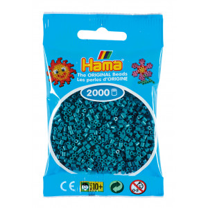 Hama Mini Perlen 501-83 Petrol - 2000 Stk von Hama