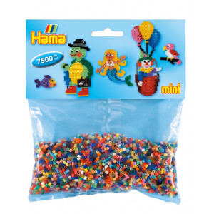 Hama Mini Perlen 583 Mix Beutel 47 Farbenmix - 7.500 Stk von Hama