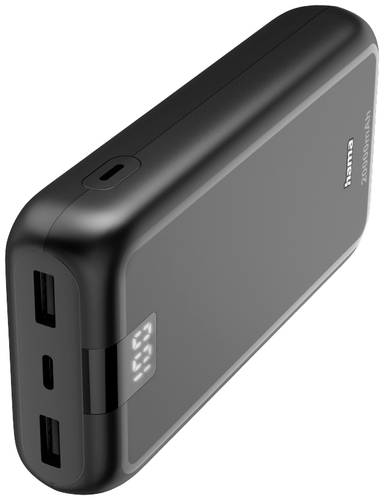 Hama Powerbank 20000 mAh Fast Charge LiPo Anthrazit von Hama