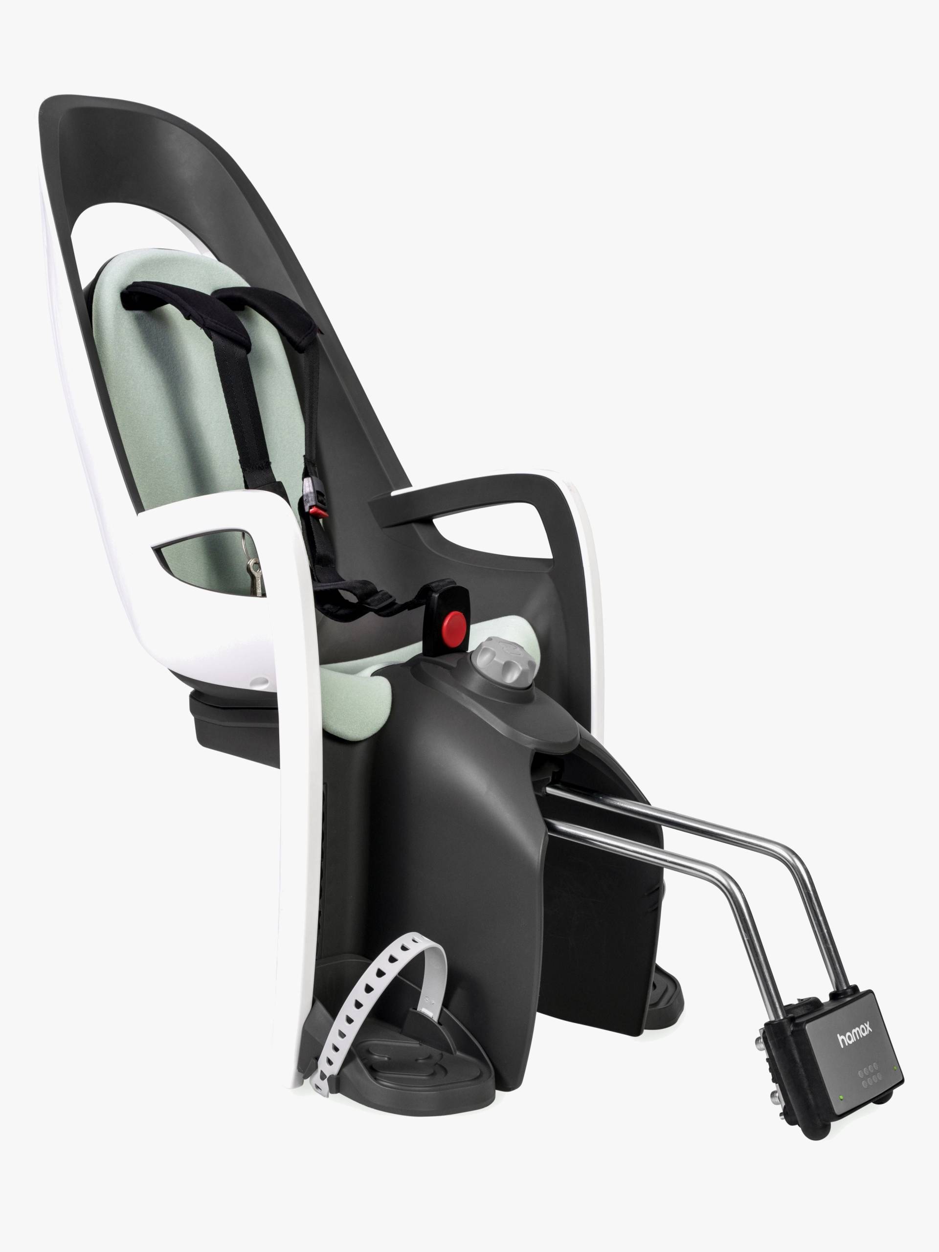 Hamax CARESS Fahrradsitz inkl. Verschließbarer Rahmenhalterung, Grey/White/Mint Hamax CARESS Fahrradsitz inkl. Verschließbarer Rahmenhalterung, Grey/White/Mint von Hamax