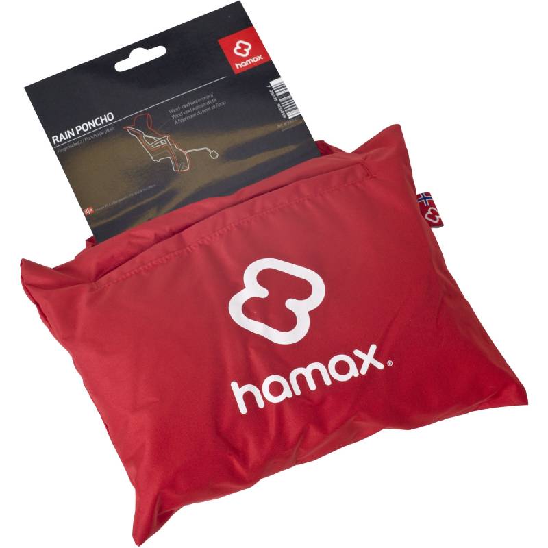 Hamax Regenponcho, Rot von Hamax