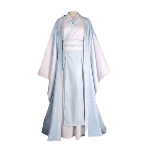 Mo Dao Zu Shi Cosplay Kostüm Wei Wuxian Lan Wangji Xue Yang Cosplay Anime Cosplay Ancient Hanfu Outfits Set für Halloween Karneval Party (C, L) von Hamender