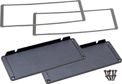 Hammond Electronics Endplatte Aluminium Schwarz (L x B x H) 16 x 194 x 72mm 2St. von Hammond Electronics