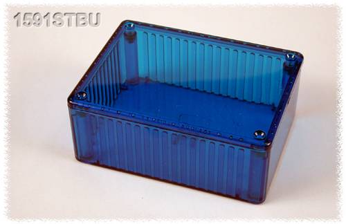 Hammond Electronics 1591STBU Universal-Gehäuse Polycarbonat Blau 1St. von Hammond Electronics