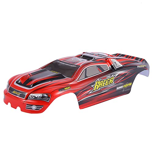 Hanabitx RC Karosserie Schale für XINLEHONG 9116 S912 GPTOYS 9116 S912 9116 S912 1/12 RC Auto-Ersatzteile, Rot von Hanabitx