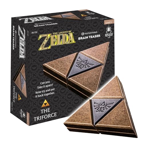 BePuzzled, Legend of Zelda Triforce Hanayama Cast Brain Teaser Mensa Rated Level 5, for Ages 12 and Up von University Games