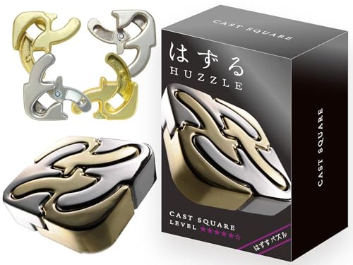 Cast Puzzle Square, Metallpuzzle von Hanayama