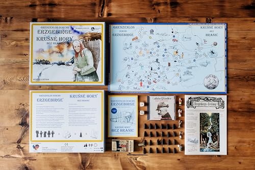 Grenzenlos durchs Erzgebirge: Winter Edition. Von Chemnitz nach Komotau in 70 Spielzügen Verlag Tschirner & Kosova von Handelsagentur Sieboldt