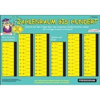 PRESSOGRAM Zaubertafel - Zahlenraum bis 100 von Handelsagentur Sieboldt