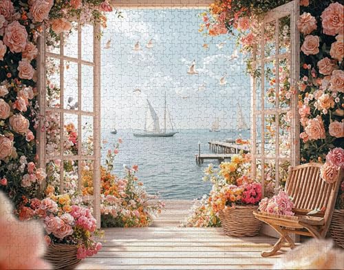 Puzzle 150 Teile, Puzzle Erwachsene, Blume Puzzlematte, Indoor-Puzzlematte-Kreativspiel zur Entspannung von Erwachsenen und Erziehung Ozean, Geschenke auf der Ganzen Welt J-3 Puzzle 150 Teile, Puzzle Erwachsene, Blume Puzzlematte, Indoor-Puzzlematte-Kreativspiel zur Entspannung von Erwachsenen und Erziehung Ozean, Geschenke auf der Ganzen Welt J-3 von Hanjunng