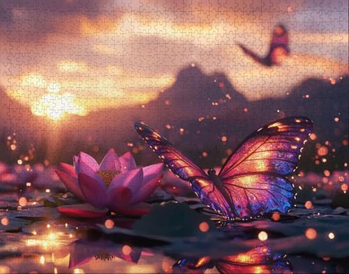 Puzzle 150 Teile, Puzzle Erwachsene, Schmetterling Puzzlematte, Indoor-Puzzlematte-Kreativspiel zur Entspannung von Erwachsenen und Erziehung Blume, Geschenke auf Ganzen E-4 Puzzle 150 Teile, Puzzle Erwachsene, Schmetterling Puzzlematte, Indoor-Puzzlematte-Kreativspiel zur Entspannung von Erwachsenen und Erziehung Blume, Geschenke auf Ganzen E-4 von Hanjunng