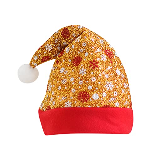 Hanraz Weihnachtsmützen Erwachsene, Baby Weihnachtsoutfit Plüsche Unisex Weihnachtsmützen Weihnachtsmütze Partys Klassischer Nikolausmütze Weihnachtsoutfit Familie Festliche Rote Weihnachtsmarkt von Hanraz