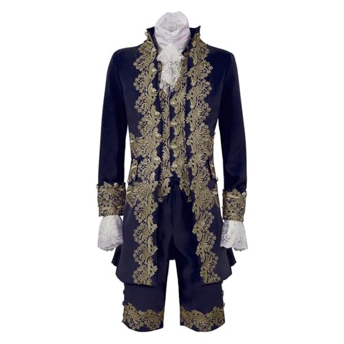 karnevalskostüme herren, steampunk kostüm herren xxxl, Steampunk Herren, Renaissance Gothic Festlich Nussknacker Kostüm, Viktorianisch, Smokings Für Herren, Für Männer Fasching Karneval von Hanraz