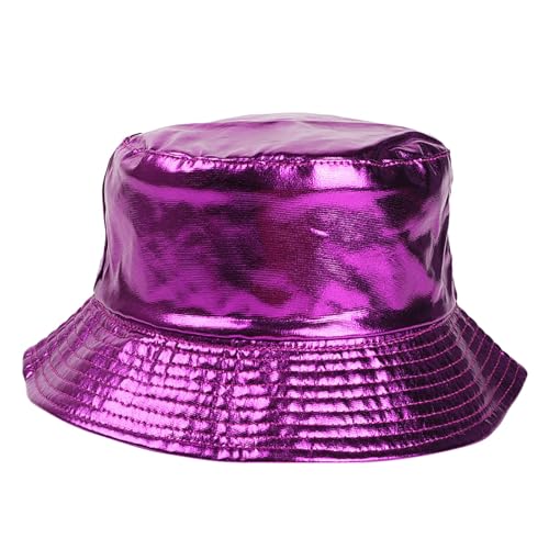 partyhut erwachsene glitzer, blitzangebote, Zylinder Hut Herren Damen Baskenmütze Mit Glitzernden Erwachsene Unisex Faschingsmütze Für Party Faschingsmütze Discokugel Performance Kostüm von Hanraz