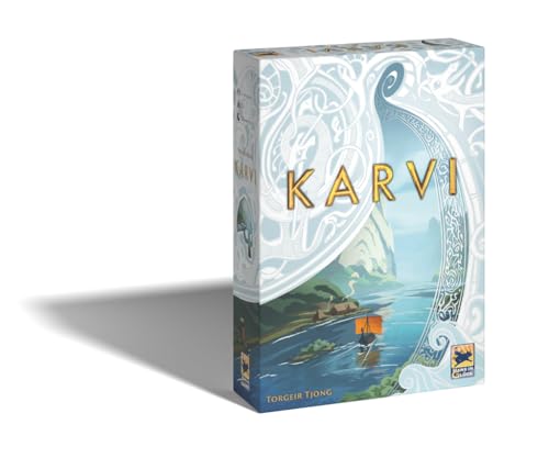 Hans im Glück – Asmodee – Karvi – Gesellschaftsspiele – Brettspiel – Kinder, Erwachsene und Familie – ab 12 Jahren – 2 bis 4 Spieler – 120 Minuten – französische Version von Asmodee