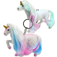 Mitgebsel Kindergeburtstag Schlüsselanhänger Fliska Einhorn, 1 Stk, 8,5cm von Hans Postler Gmbh & Co. KG