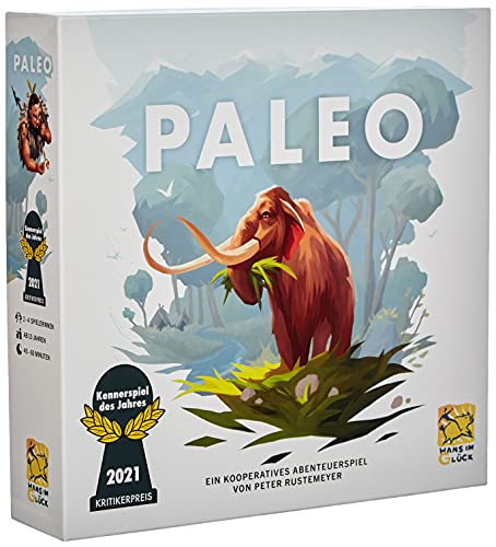 Hans im Glück, Paleo, Grundspiel, Kennerspiel des Jahres 2021, Brettspiel, 2-4 Spieler, Ab 10+ Jahren, 45-60 Minuten, Deutsch von Hans im Glück