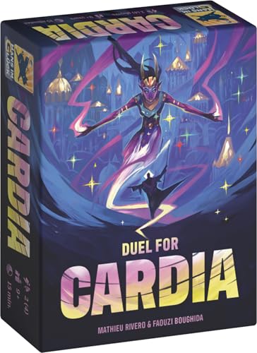 Duel for Cardia – Spannendes Strategie-Kartenspiel der Magie und Intrigen in einer mystischen Stadt, Spaß für Familie, Kinder und Erwachsene, ab 9 Jahren, 2–4 Spieler, 15 Minuten Spielzeit Duel for Cardia – Spannendes Strategie-Kartenspiel der Magie und Intrigen in einer mystischen Stadt, Spaß für Familie, Kinder und Erwachsene, ab 9 Jahren, 2–4 Spieler, 15 Minuten Spielzeit von Hans im Glück