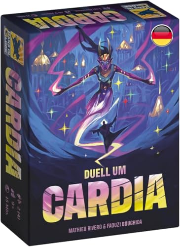 Hans im Glück, Duell um Cardia, Kennerspiel, 2 oder 4 Spieler, 9+ Jahre, 15 Minuten, Deutsch Hans im Glück, Duell um Cardia, Kennerspiel, 2 oder 4 Spieler, 9+ Jahre, 15 Minuten, Deutsch von Hans im Glück