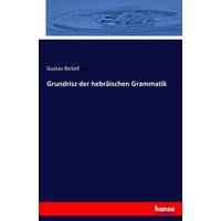 Grundrisz der hebräischen Grammatik von Hansebooks