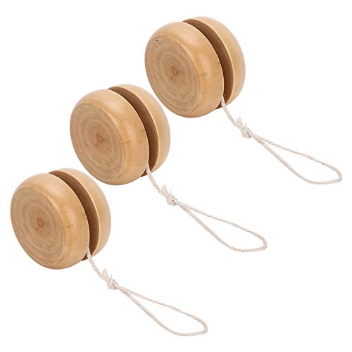 Gesunde Holzjoyos, 3pcs Yoyos Tragbares Kleines Großes Yoyo, für Anfänger Lustige Jungen für Kind von Haofy